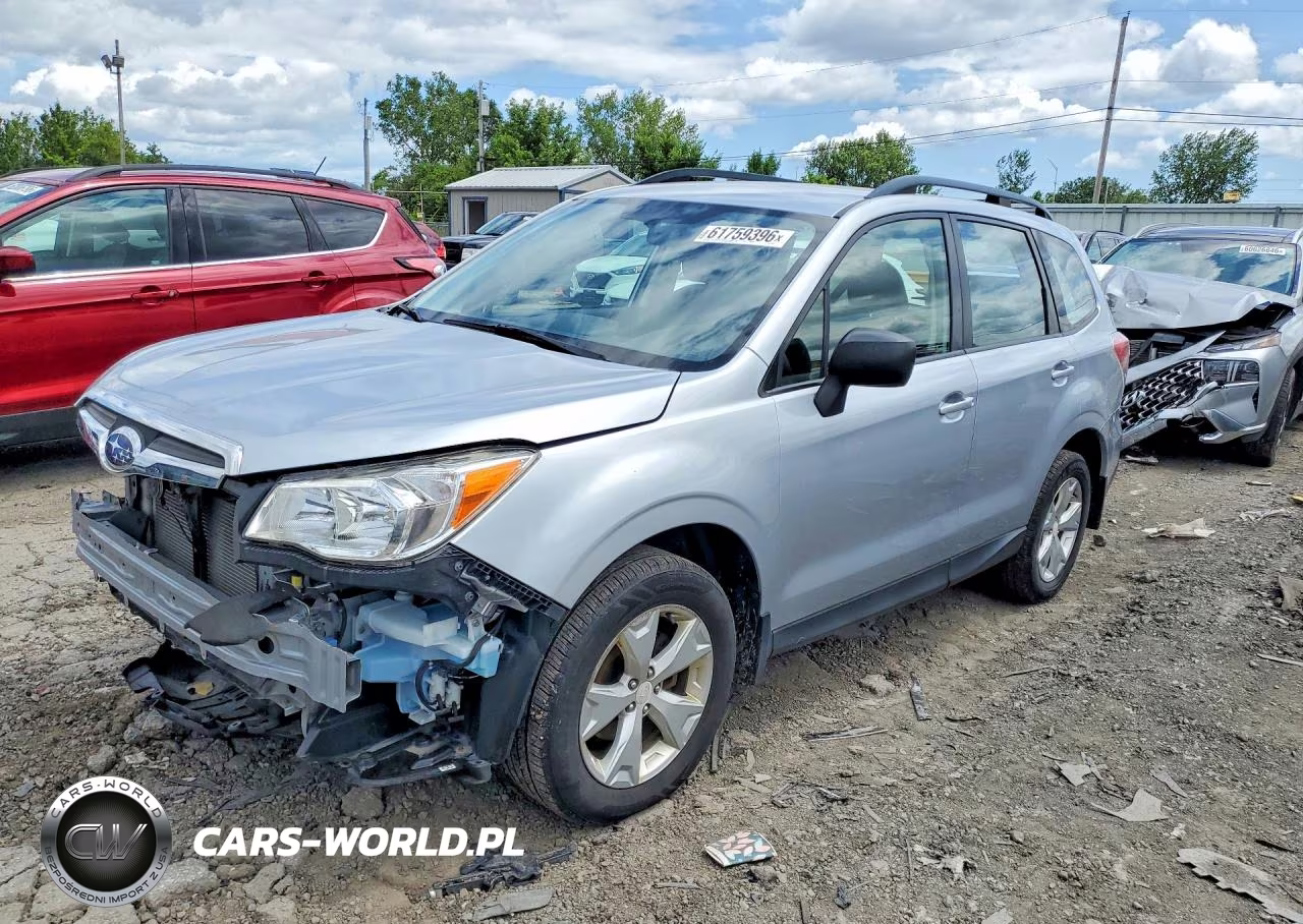 2016 Subaru Forester 2.5I VIN:JF2SJABC9GH438757 - 1