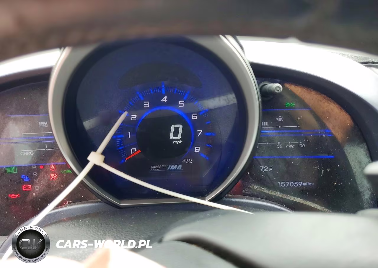 2011 Honda Cr-Z Ex VIN:JHMZF1D68BS005110 - 9