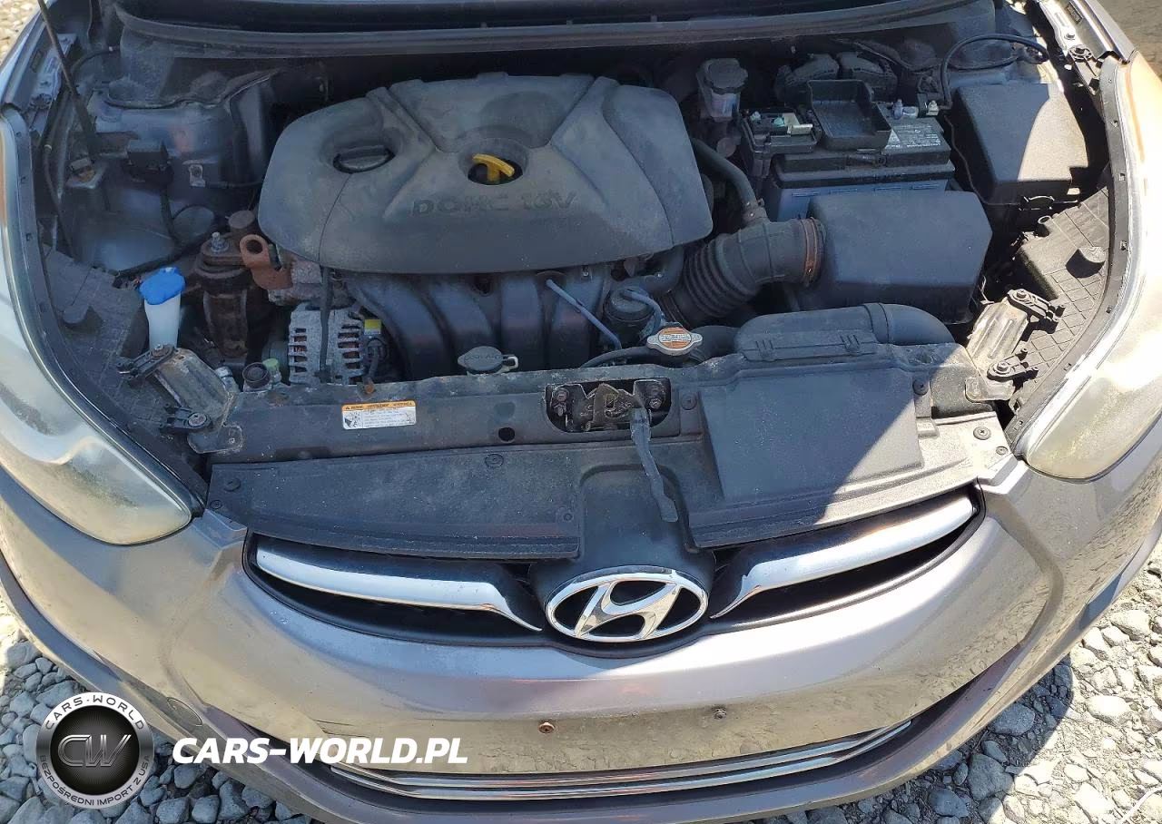 2012 Hyundai Elantra Limited VIN:5NPDH4AE2CH122068 - 11