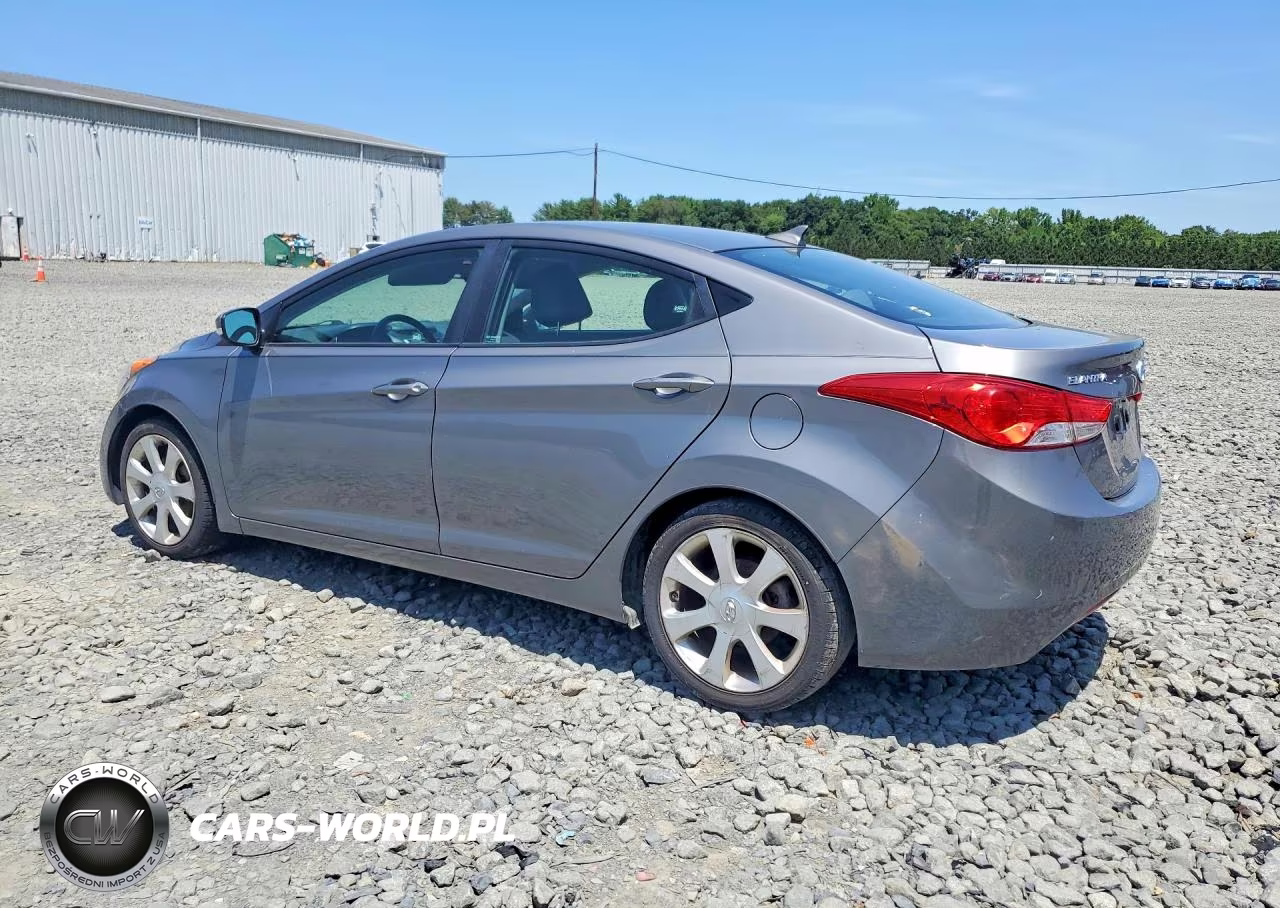 2012 Hyundai Elantra Limited VIN:5NPDH4AE2CH122068 - 2