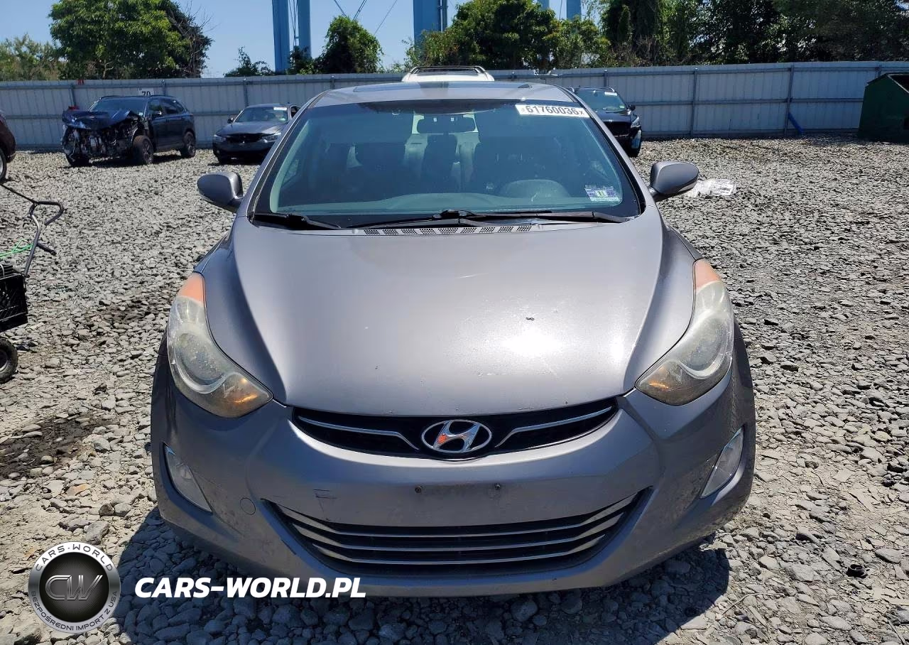 2012 Hyundai Elantra Limited VIN:5NPDH4AE2CH122068 - 5