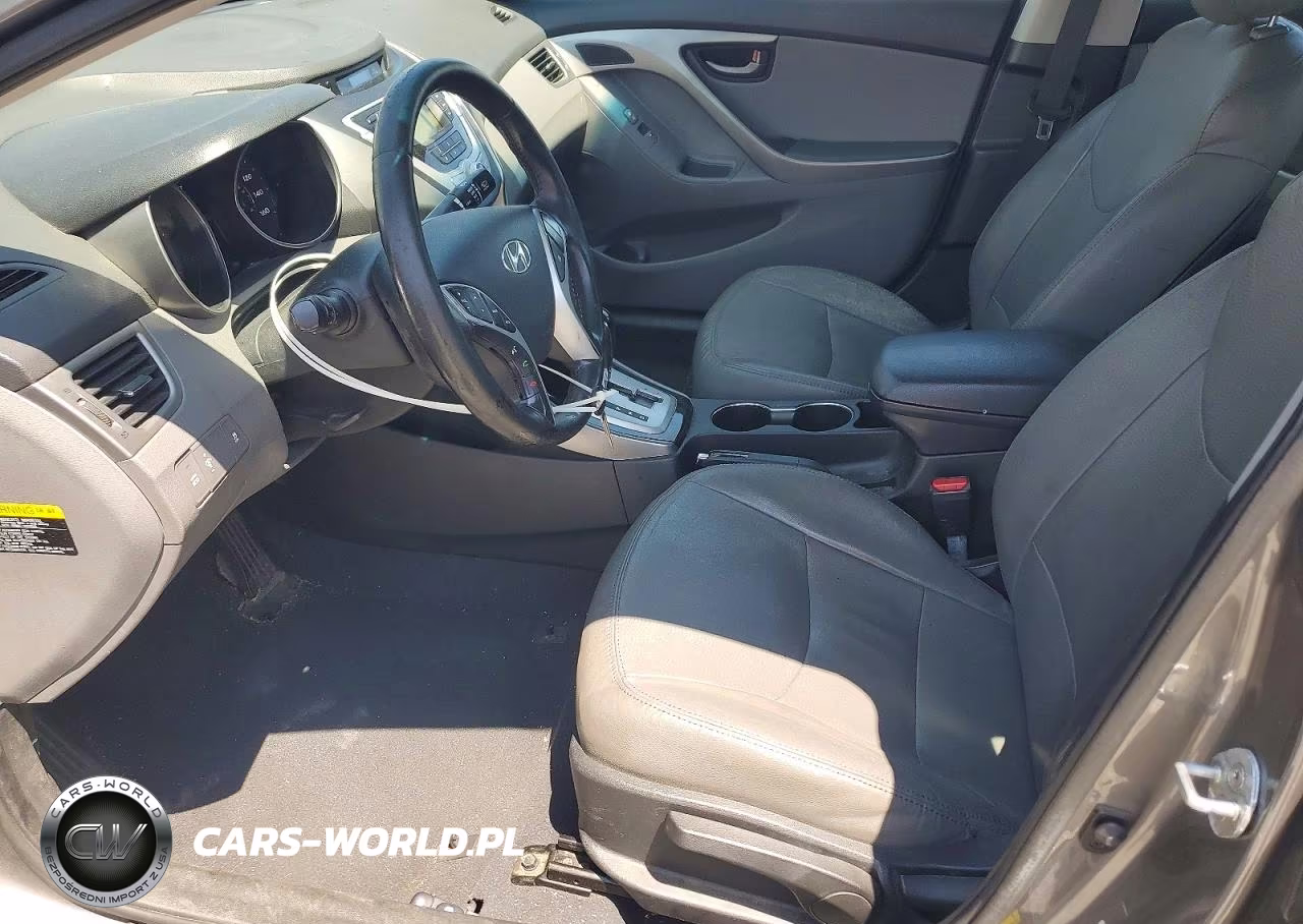 2012 Hyundai Elantra Limited VIN:5NPDH4AE2CH122068 - 7