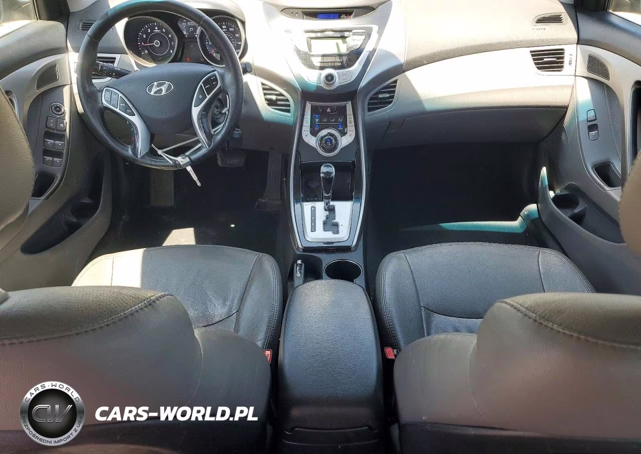 2012 Hyundai Elantra Limited VIN:5NPDH4AE2CH122068 - 8