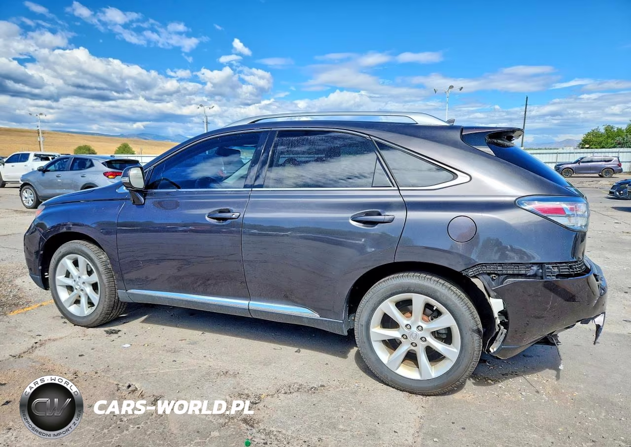2010 Lexus Rx 350 VIN:2T2BK1BA6AC027947 - 2