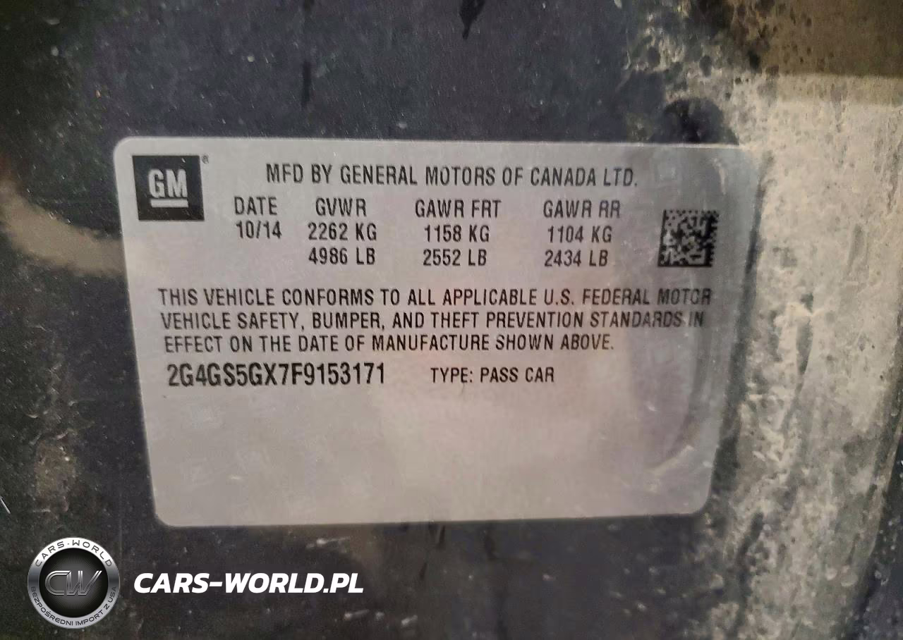 2015 Buick Regal Premium VIN:2G4GS5GX7F9153171 - 12