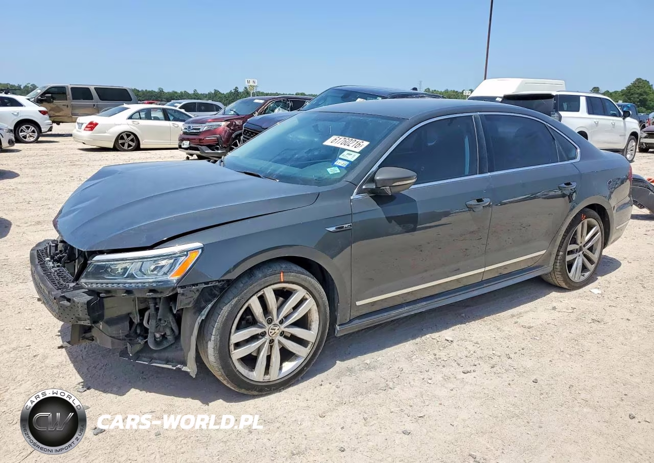 2017 Volkswagen Passat R-Line VIN:1VWDT7A37HC029089 - 1