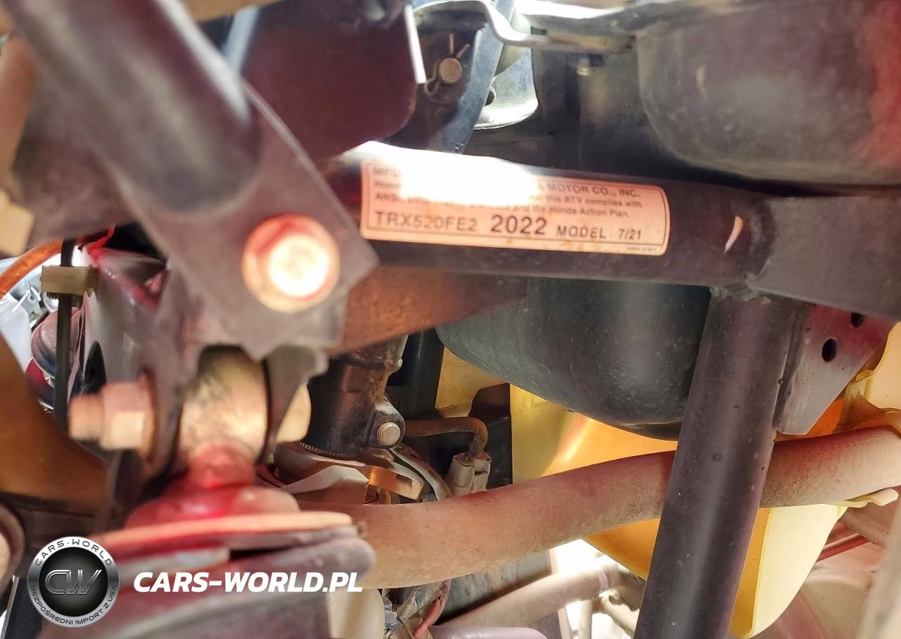 2022 Honda Trx520 Fe VIN:1HFTE44HXN4800008 - 9