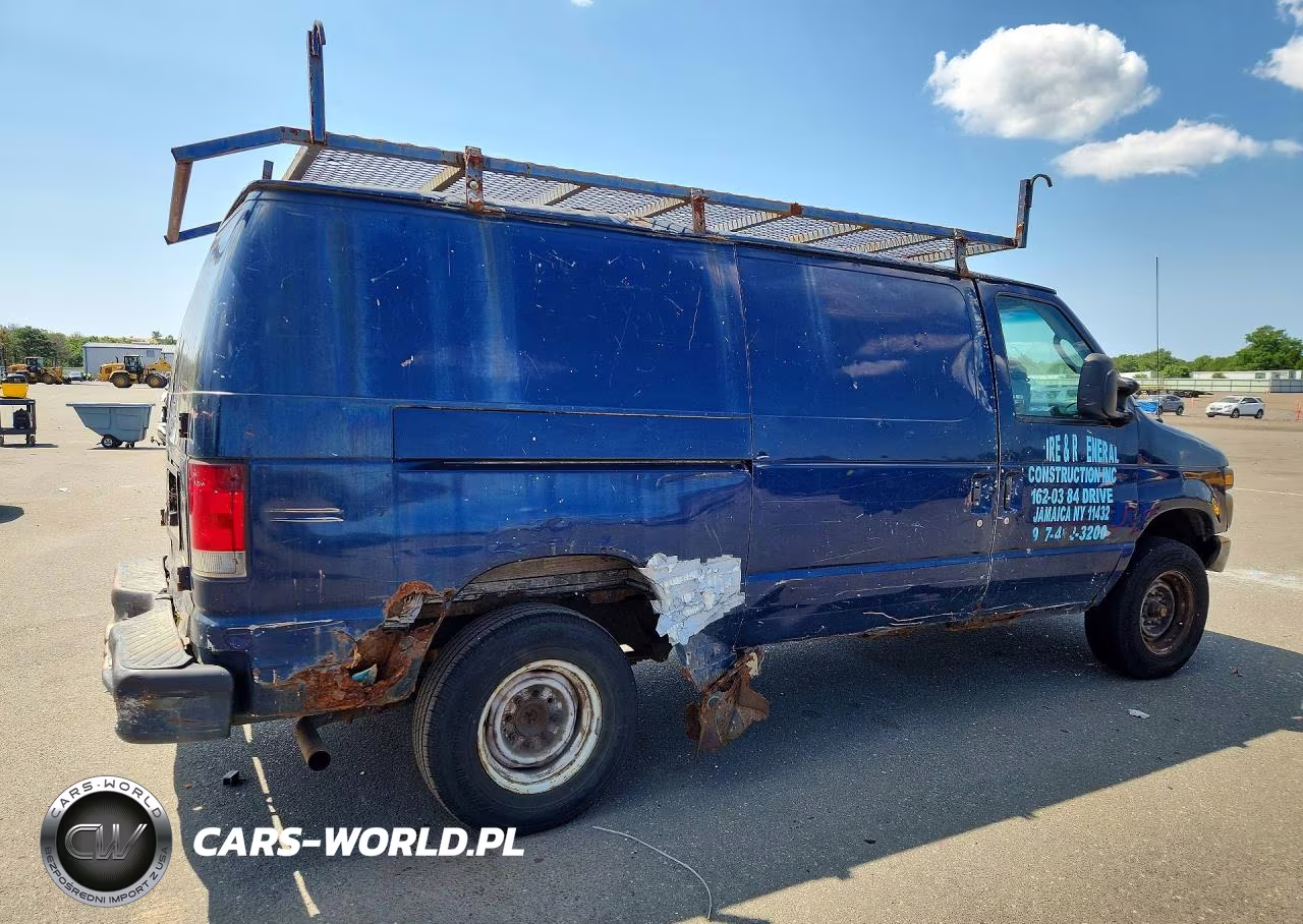 2008 Ford Commercial Chassis Delivery Van VIN:1FTNE24W98DA81506 - 3