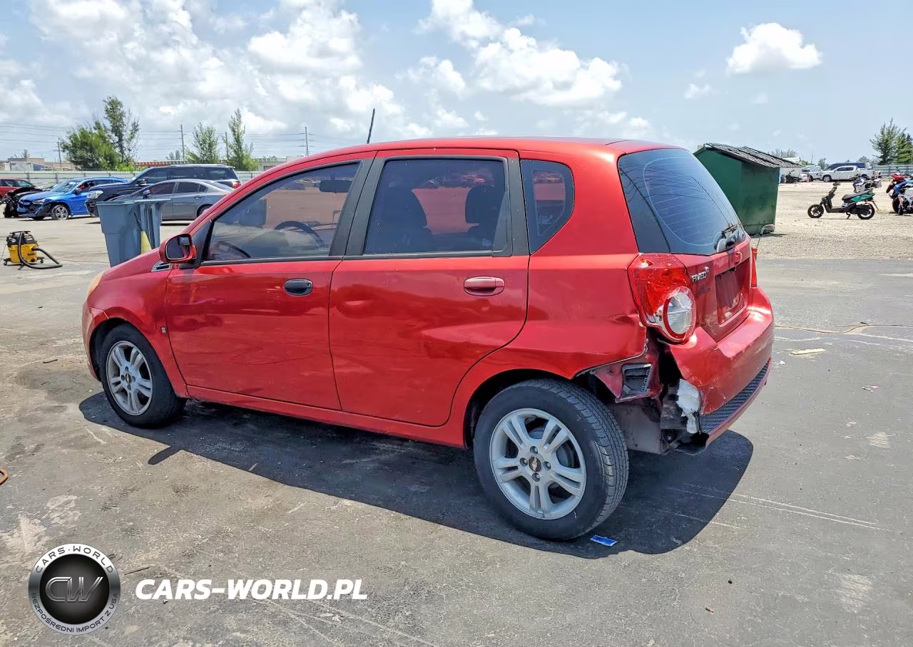 2009 Chevrolet Aveo Ls VIN:KL1TD66E79B657992 - 2