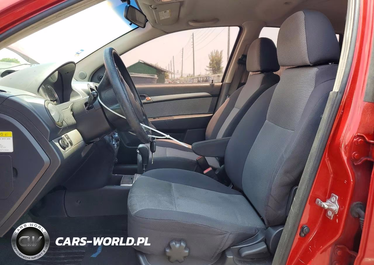 2009 Chevrolet Aveo Ls VIN:KL1TD66E79B657992 - 7