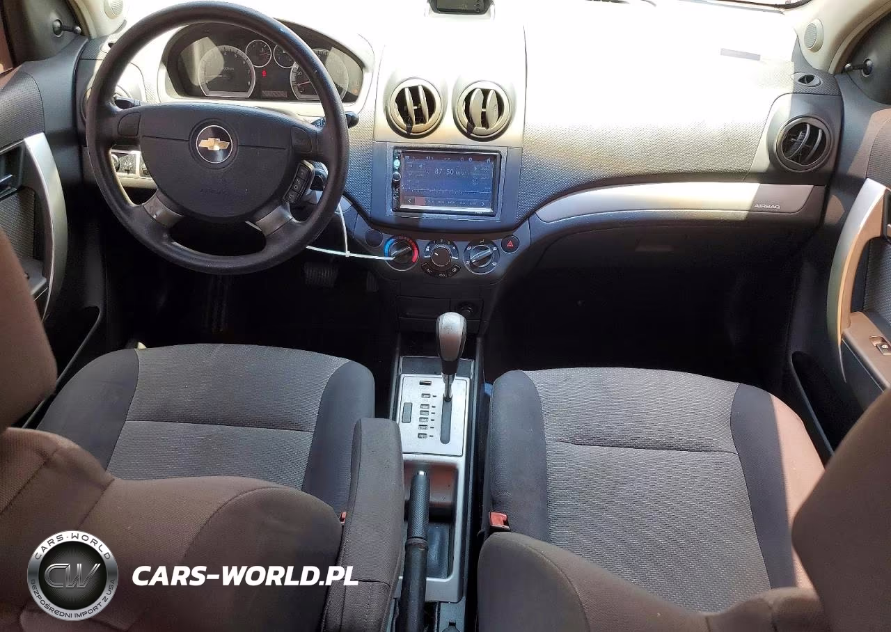 2009 Chevrolet Aveo Ls VIN:KL1TD66E79B657992 - 8
