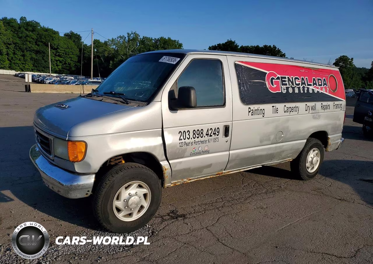 2004 Ford Econoline E250 Van VIN:1FTNE24W94HA04461 - 1