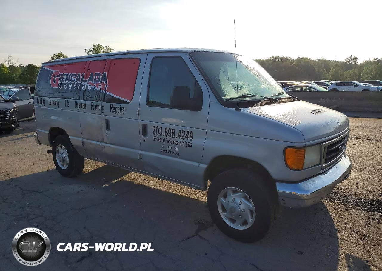 2004 Ford Econoline E250 Van VIN:1FTNE24W94HA04461 - 4