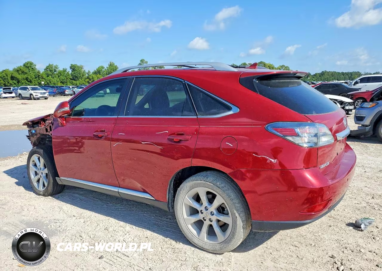 2010 Lexus Rx 350 VIN:2T2ZK1BA1AC040751 - 2