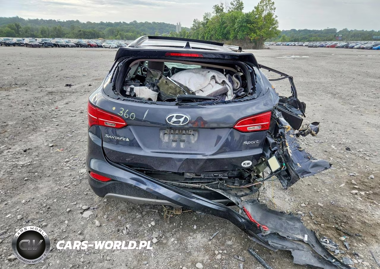 2015 Hyundai Santa Fe Sport VIN:5XYZU3LB7FG268010 - 6