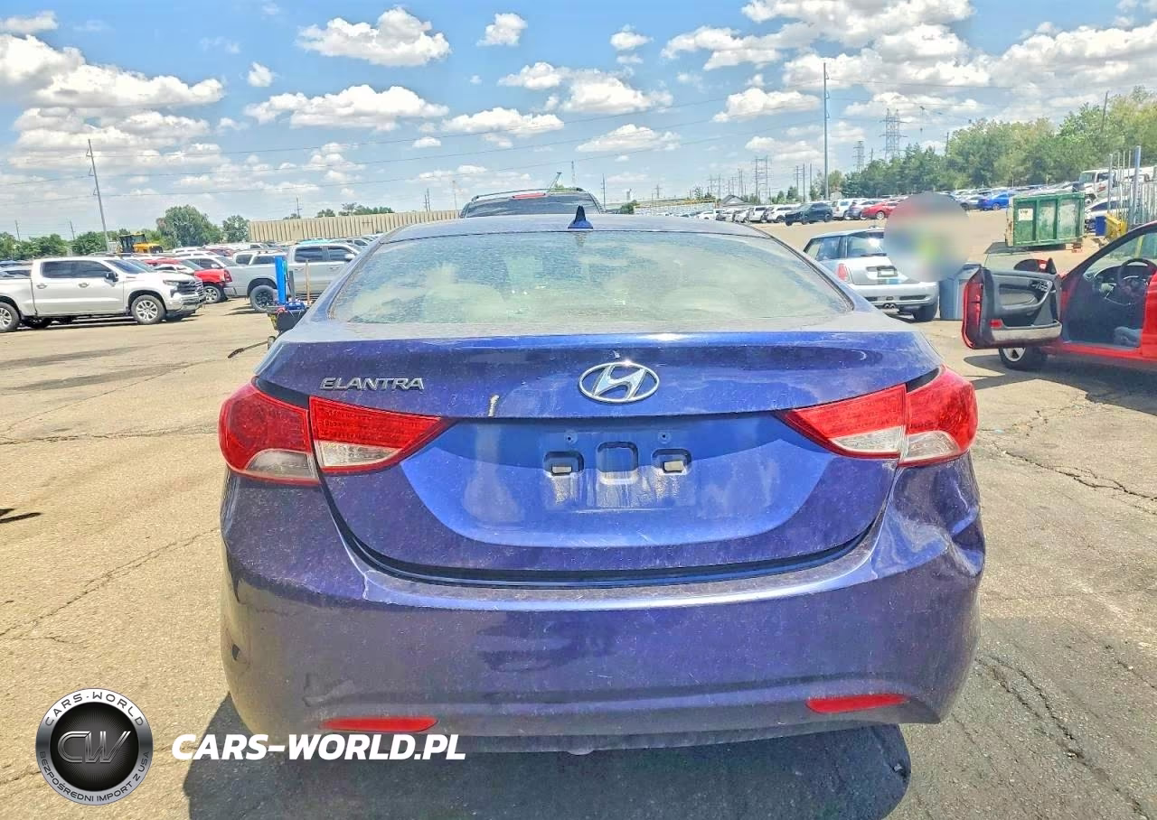 2011 Hyundai Elantra Sw VIN:5NPDH4AE9CH130815 - 6