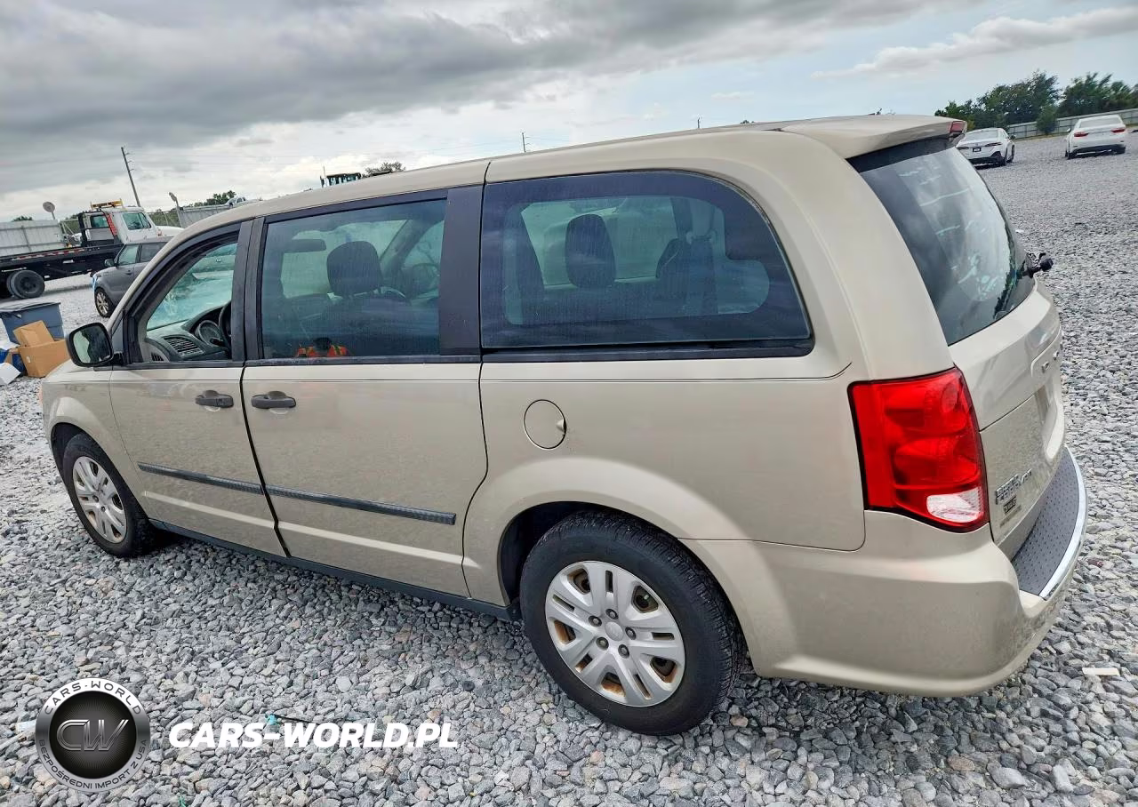 2016 Dodge Grand Caravan Se VIN:2C4RDGBG3GR196997 - 2