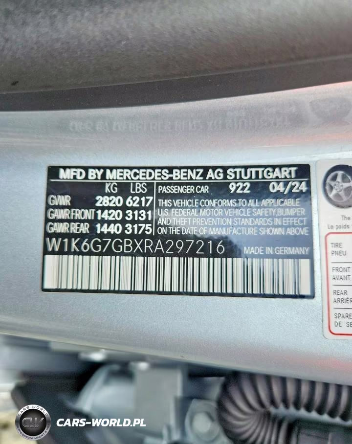 2024 Mercedes-Benz S 580 4Matic VIN:W1K6G7GBXRA297216 - 13