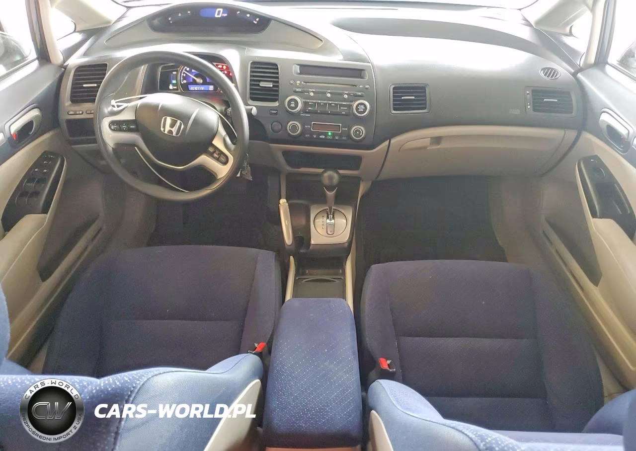2008 Honda Civic Hybrid VIN:JHMFA36298S010672 - 8