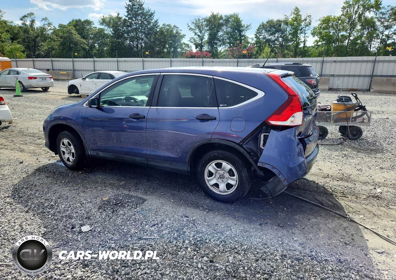 2012 Honda Cr-V Lx VIN:5J6RM3H34CL036380 - 2