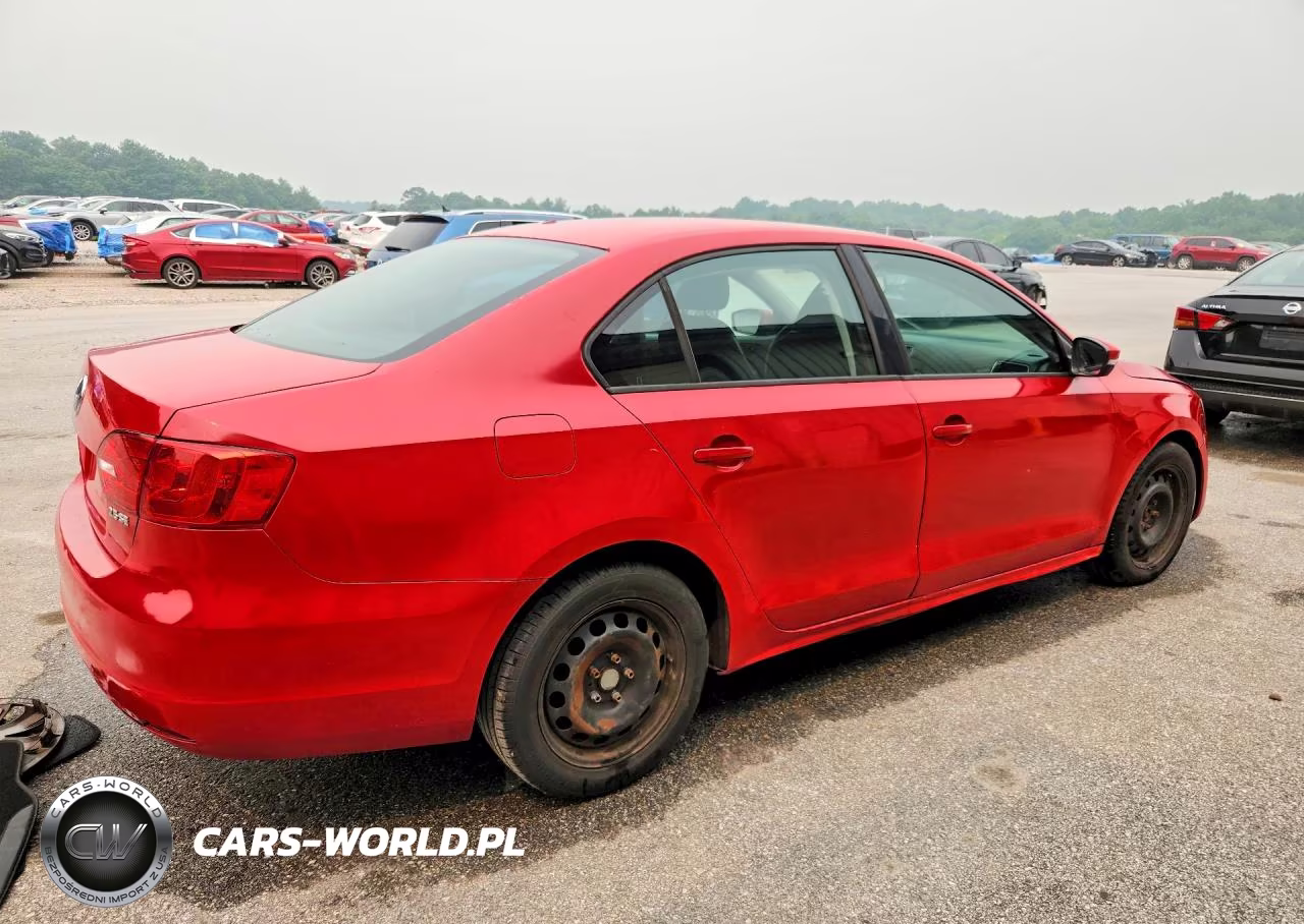 2012 Volkswagen Jetta 2.5L Se VIN:3VWDP7AJ0CM124538 - 3
