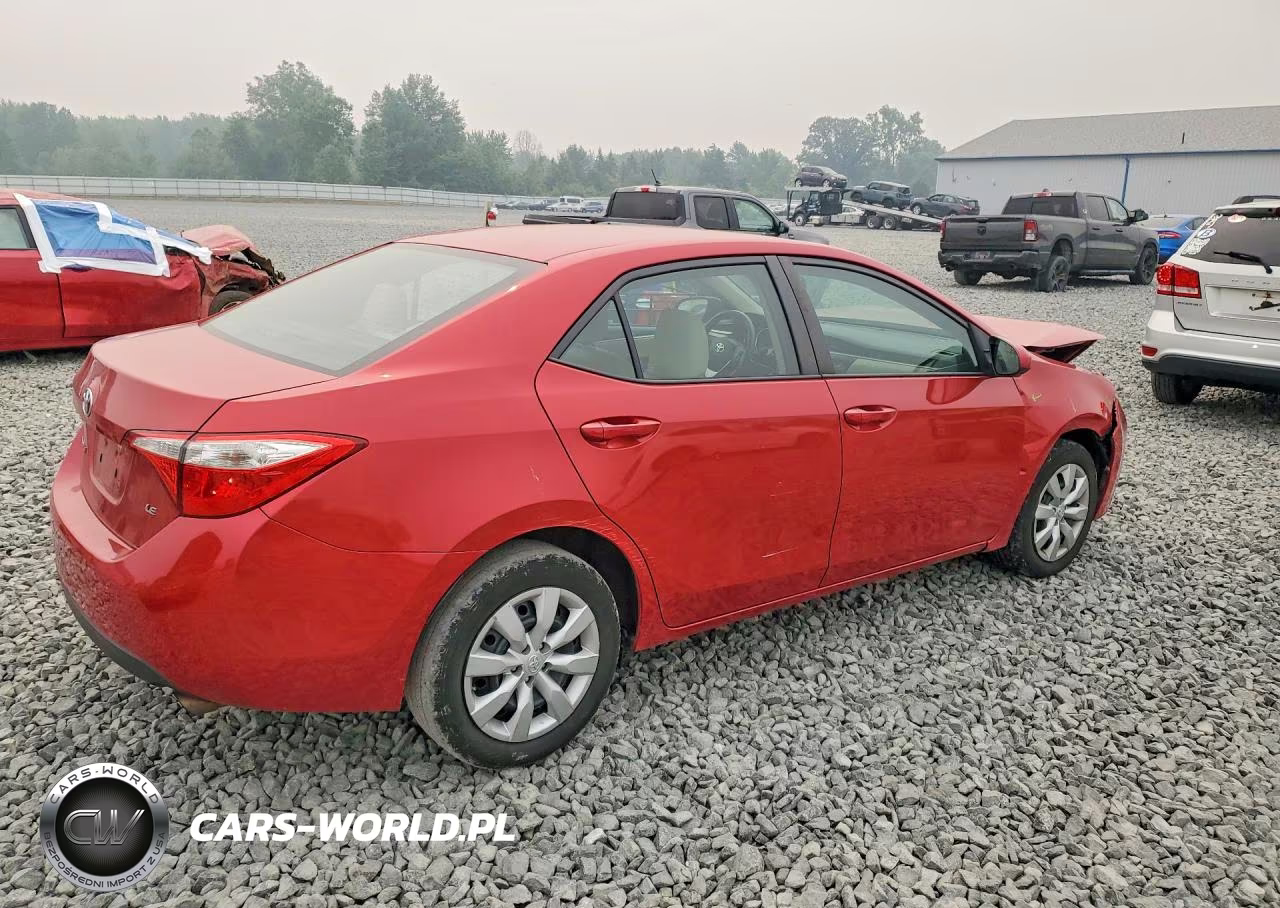 2016 Toyota Corolla Le VIN:5YFBURHEXGP503441 - 3