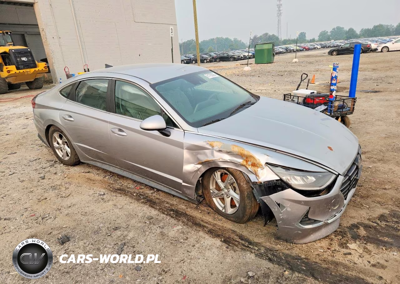 2021 Hyundai Sonata Se VIN:5NPEG4JA2MH124554 - 4