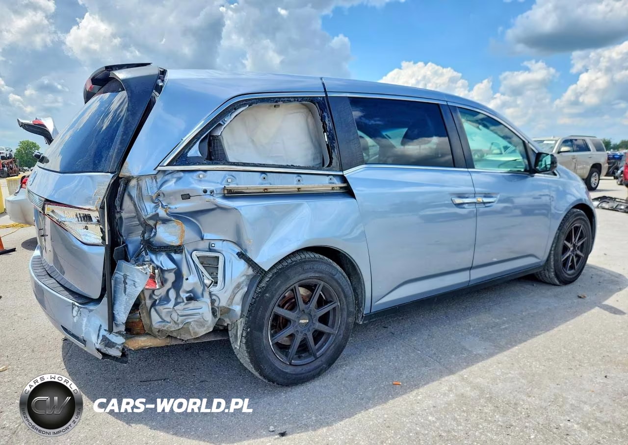 2013 Honda Odyssey Exl VIN:5FNRL5H69DB089661 - 3