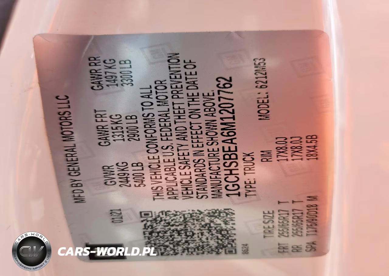 2021 Chevrolet Colorado VIN:1GCHSBEA6M1207762 - 12