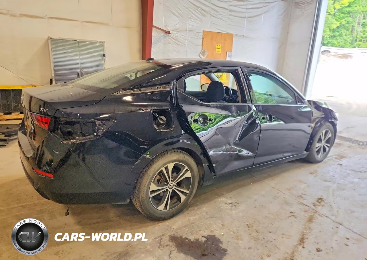 2022 Nissan Sentra Sv VIN:3N1AB8CV1NY241120 - 3