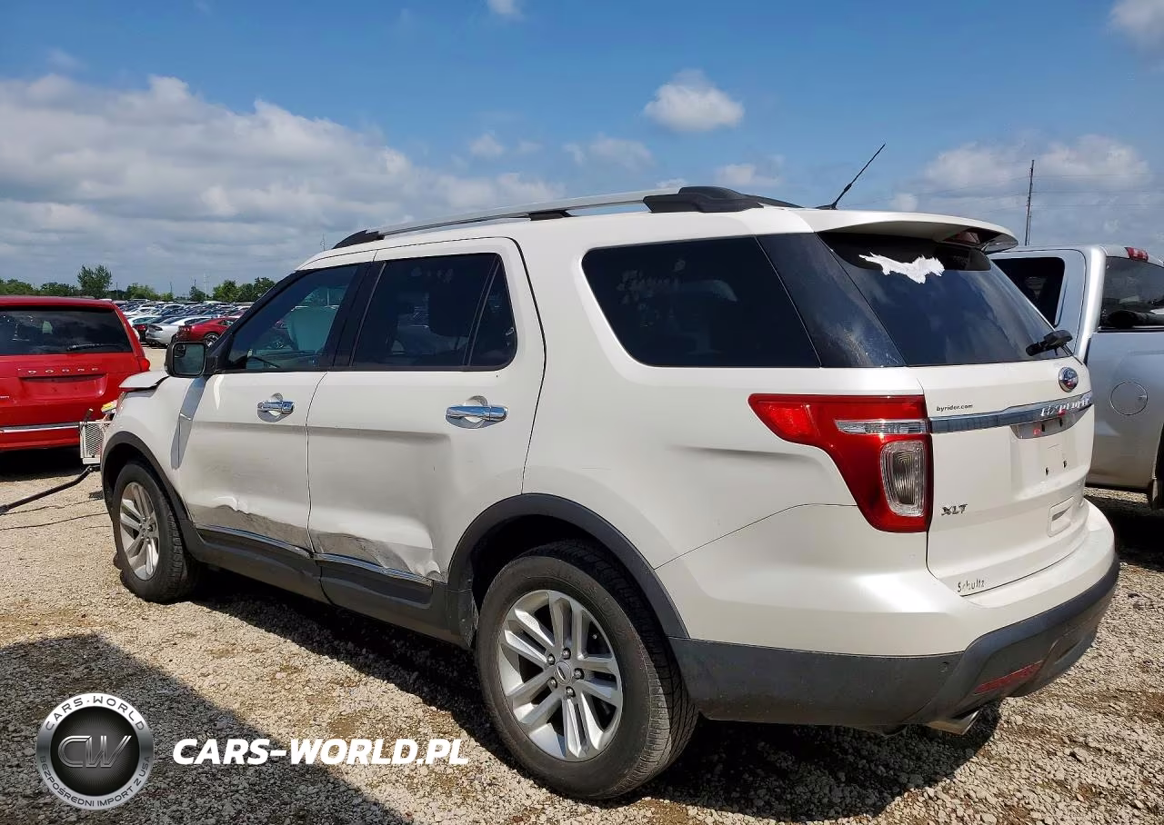 2012 Ford Explorer Xlt VIN:1FMHK7D87CGA34255 - 2