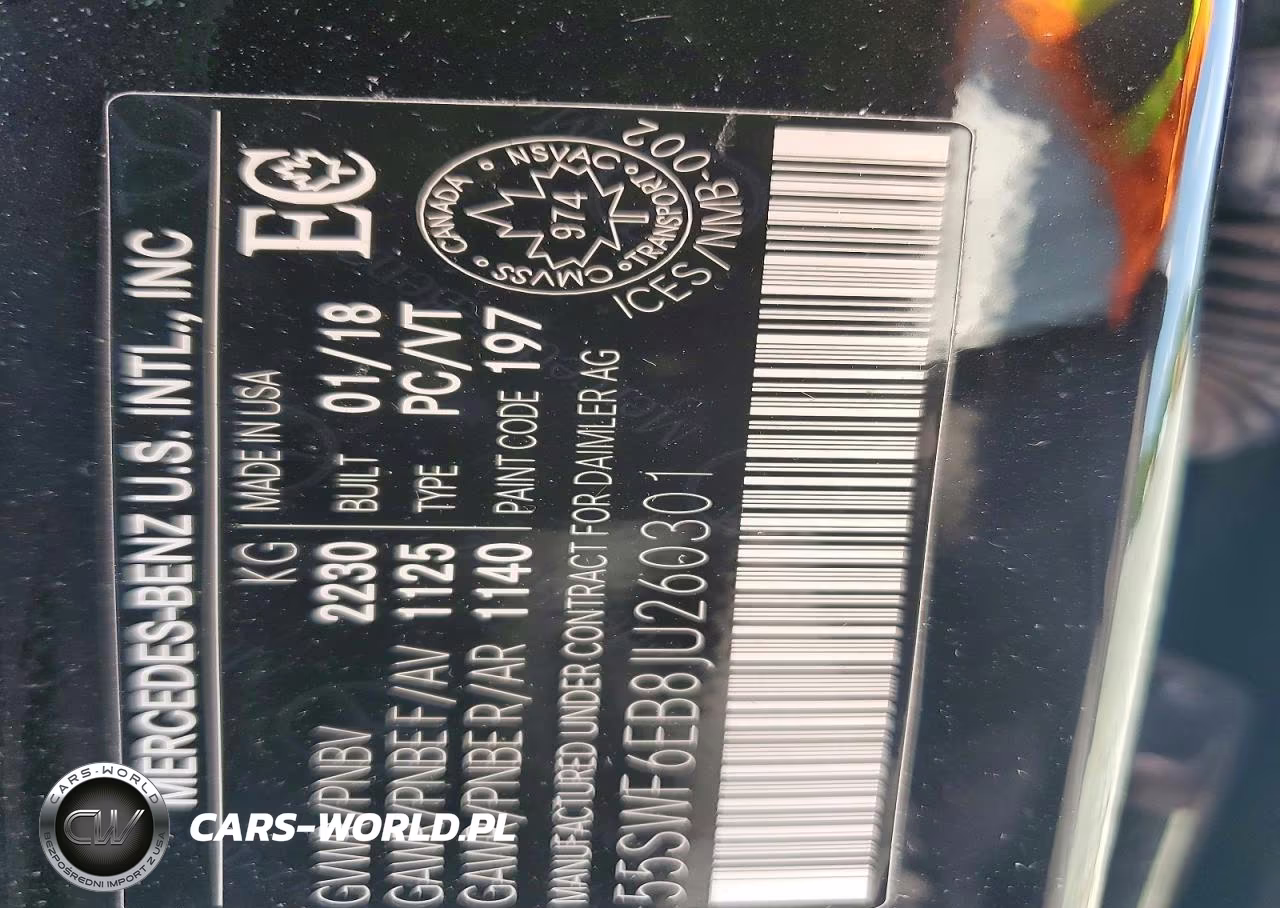 2018 Mercedes-Benz C 43 4Matic Amg VIN:55SWF6EB8JU260301 - 12