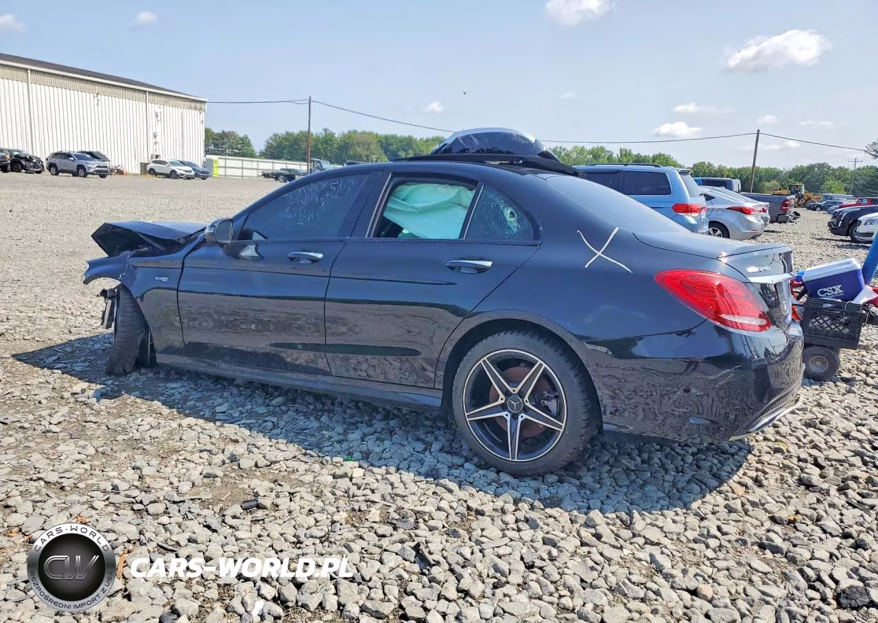2018 Mercedes-Benz C 43 4Matic Amg VIN:55SWF6EB8JU260301 - 2