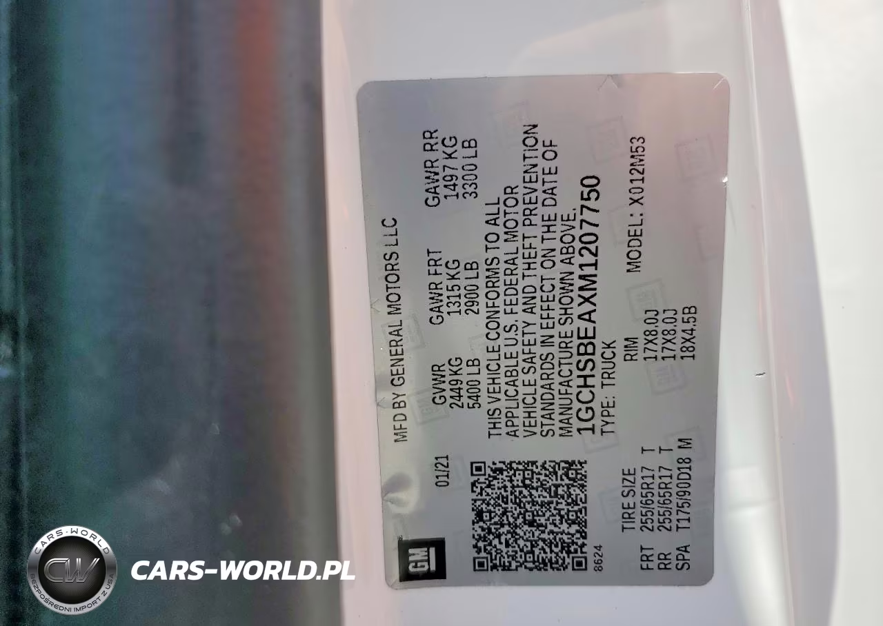 2021 Chevrolet Colorado VIN:1GCHSBEAXM1207750 - 12