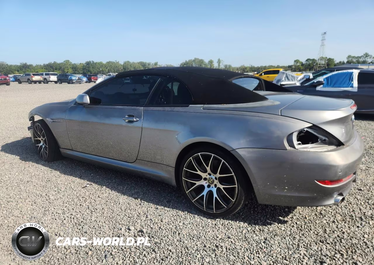 2008 BMW 650 I VIN:WBAEB53578CX60387 - 2