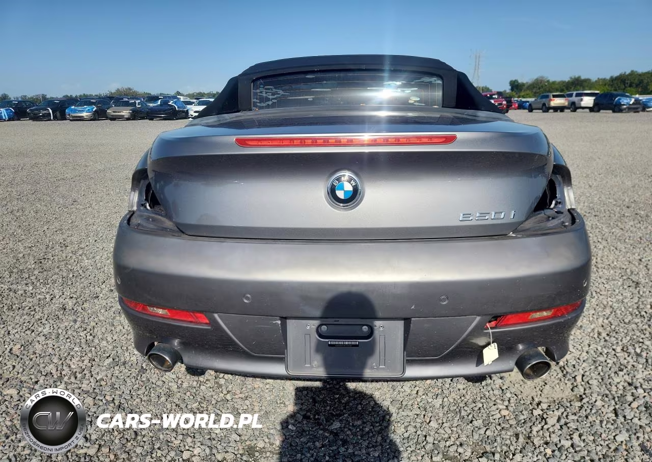 2008 BMW 650 I VIN:WBAEB53578CX60387 - 6