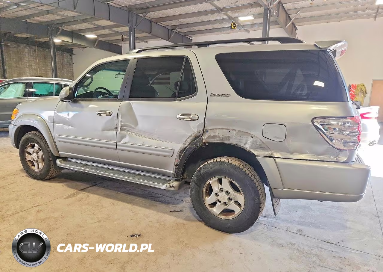 2002 Toyota Sequoia Limited VIN:5TDBT48A82S116583 - 2
