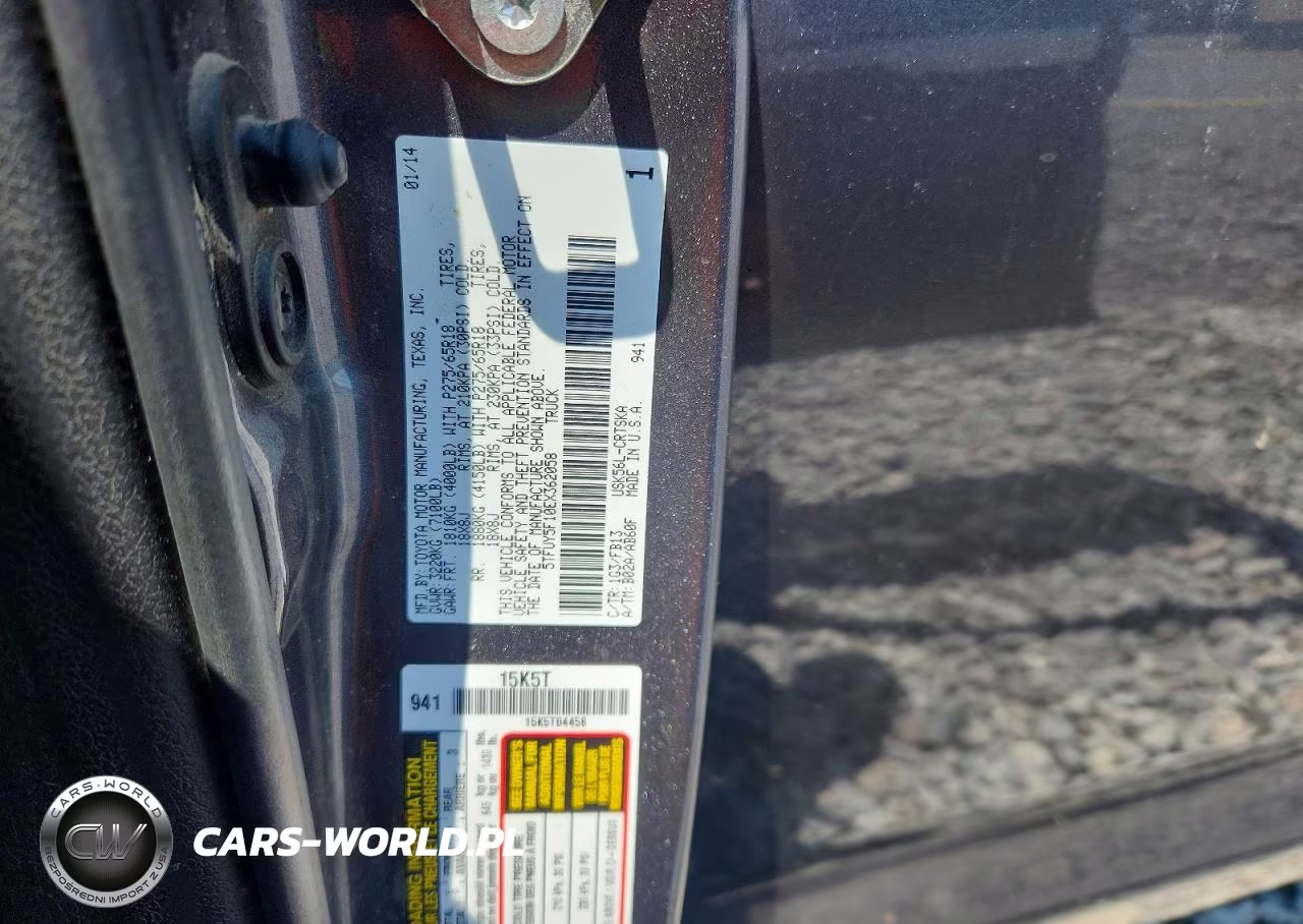 2014 Toyota Tundra Sr5 VIN:5TFUY5F10EX362058 - 12