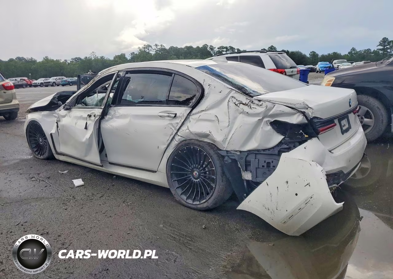 2022 BMW 750 XI VIN:WBA7U2C04NCH44975 - 2