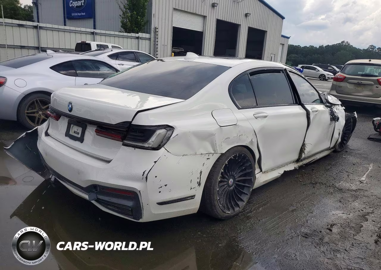 2022 BMW 750 XI VIN:WBA7U2C04NCH44975 - 3