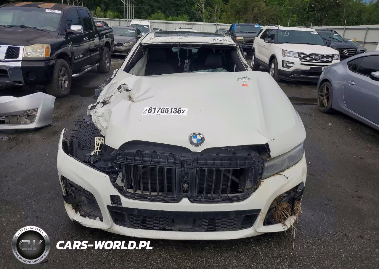 2022 BMW 750 XI VIN:WBA7U2C04NCH44975 - 5