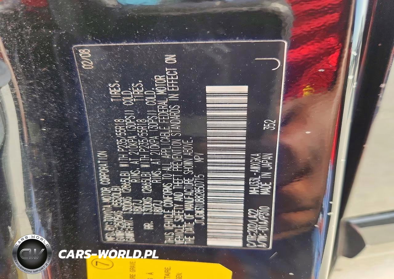 2008 Lexus Rx 400H VIN:JTJGW31U882850715 - 14