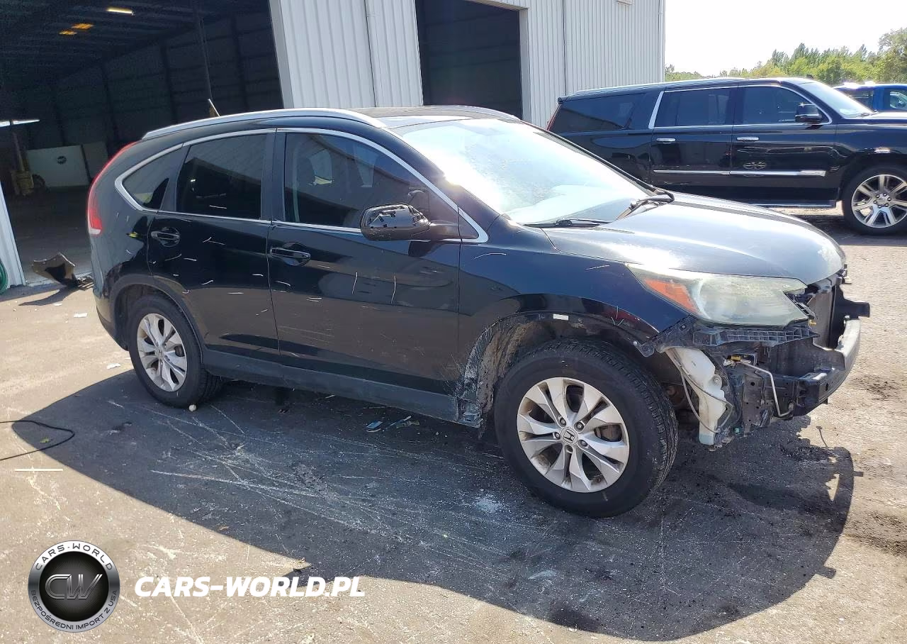 2013 Honda Cr-V Exl VIN:2HKRM4H78DH675320 - 4