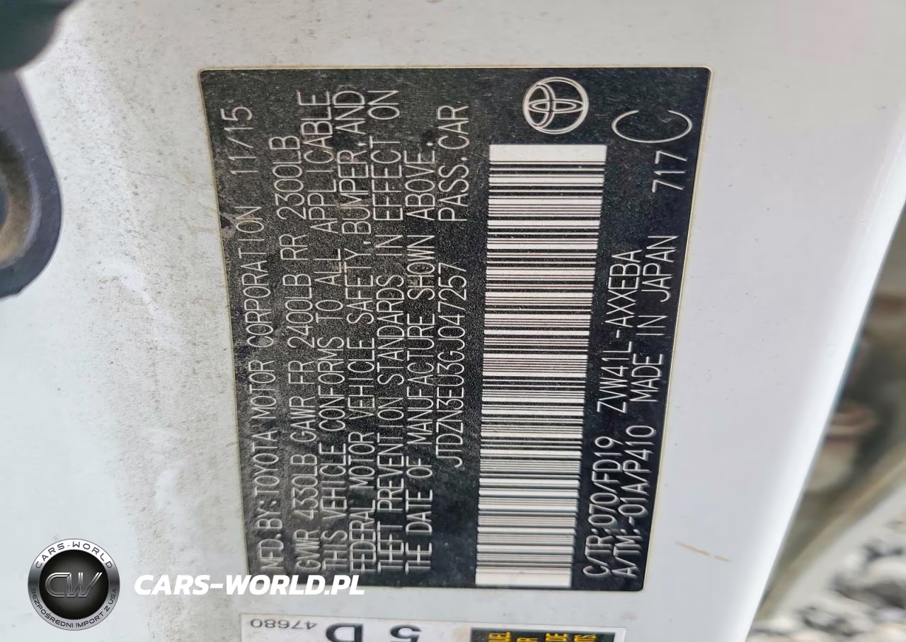 2016 Toyota Prius V Three VIN:JTDZN3EU3GJ047257 - 13