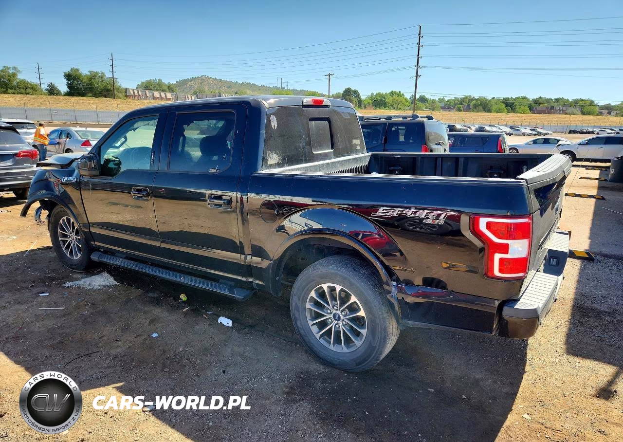 2018 Ford F150 Supercrew VIN:1FTEW1EP4JFC87759 - 2
