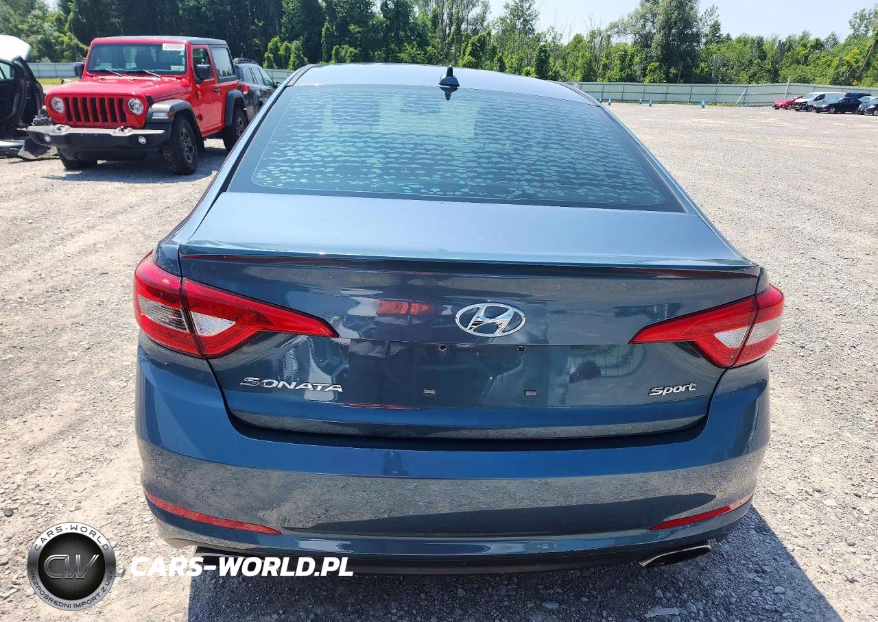 2015 Hyundai Sonata Sport VIN:5NPE34AF8FH235801 - 6