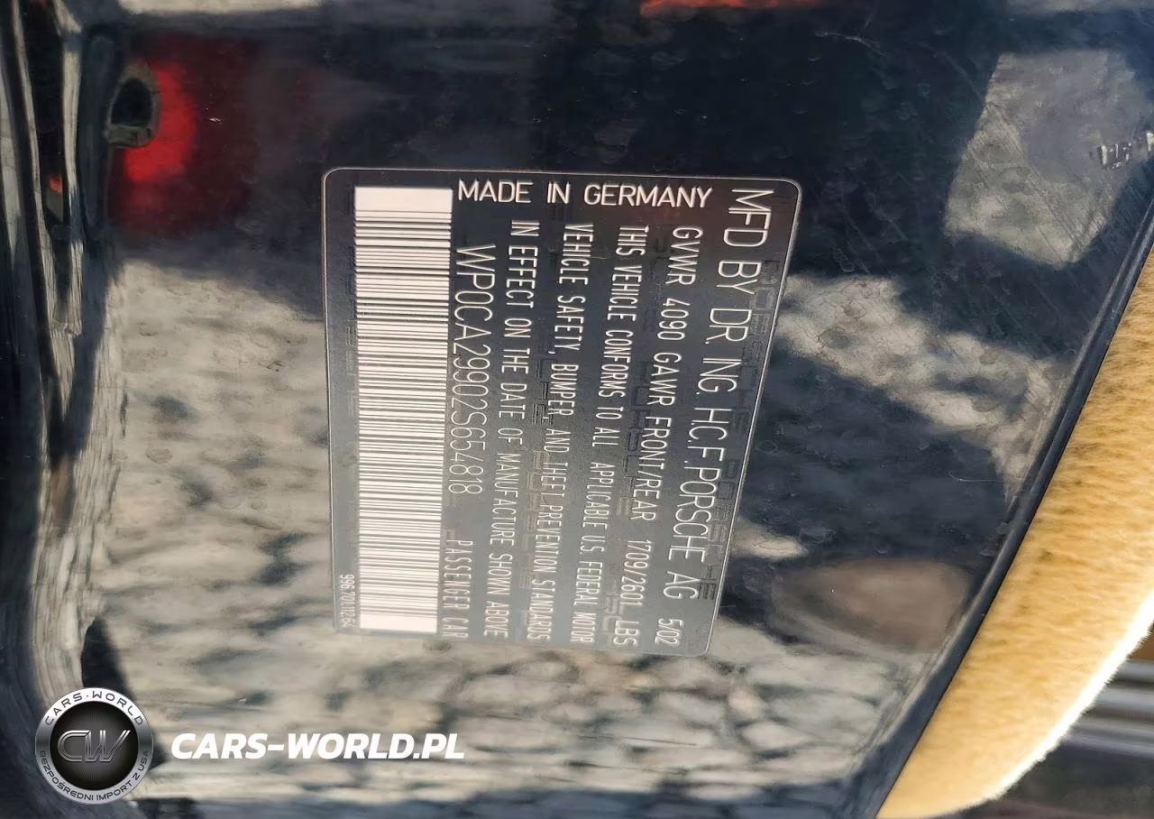 2002 Porsche 911 Carrera 2 VIN:WP0CA29902S654818 - 12