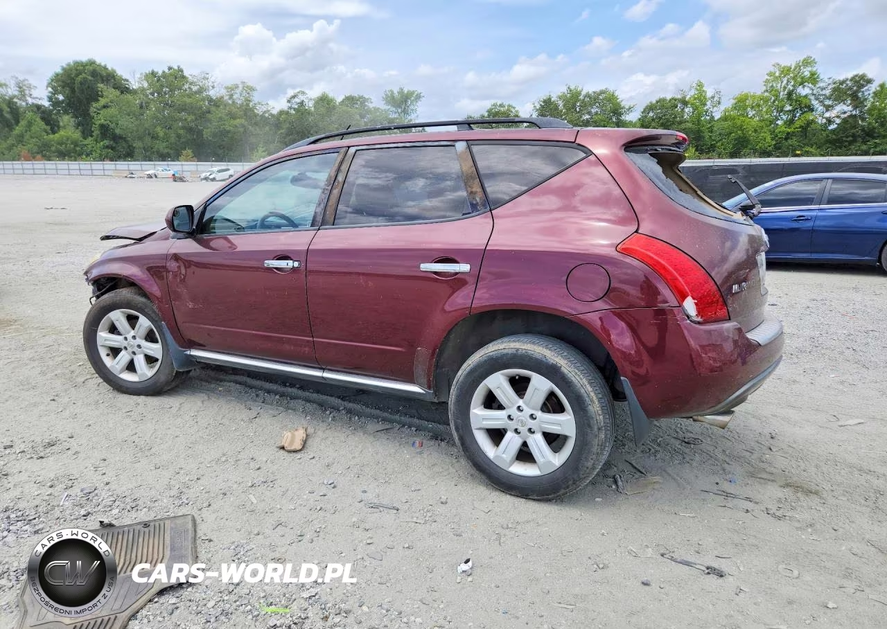 2006 Nissan Murano S VIN:JN8AZ08T46W420704 - 2