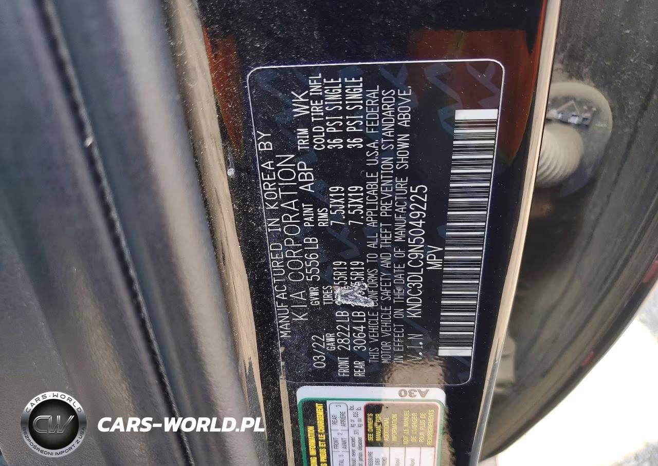 2022 Kia Ev6 Wind VIN:KNDC3DLC9N5049225 - 13