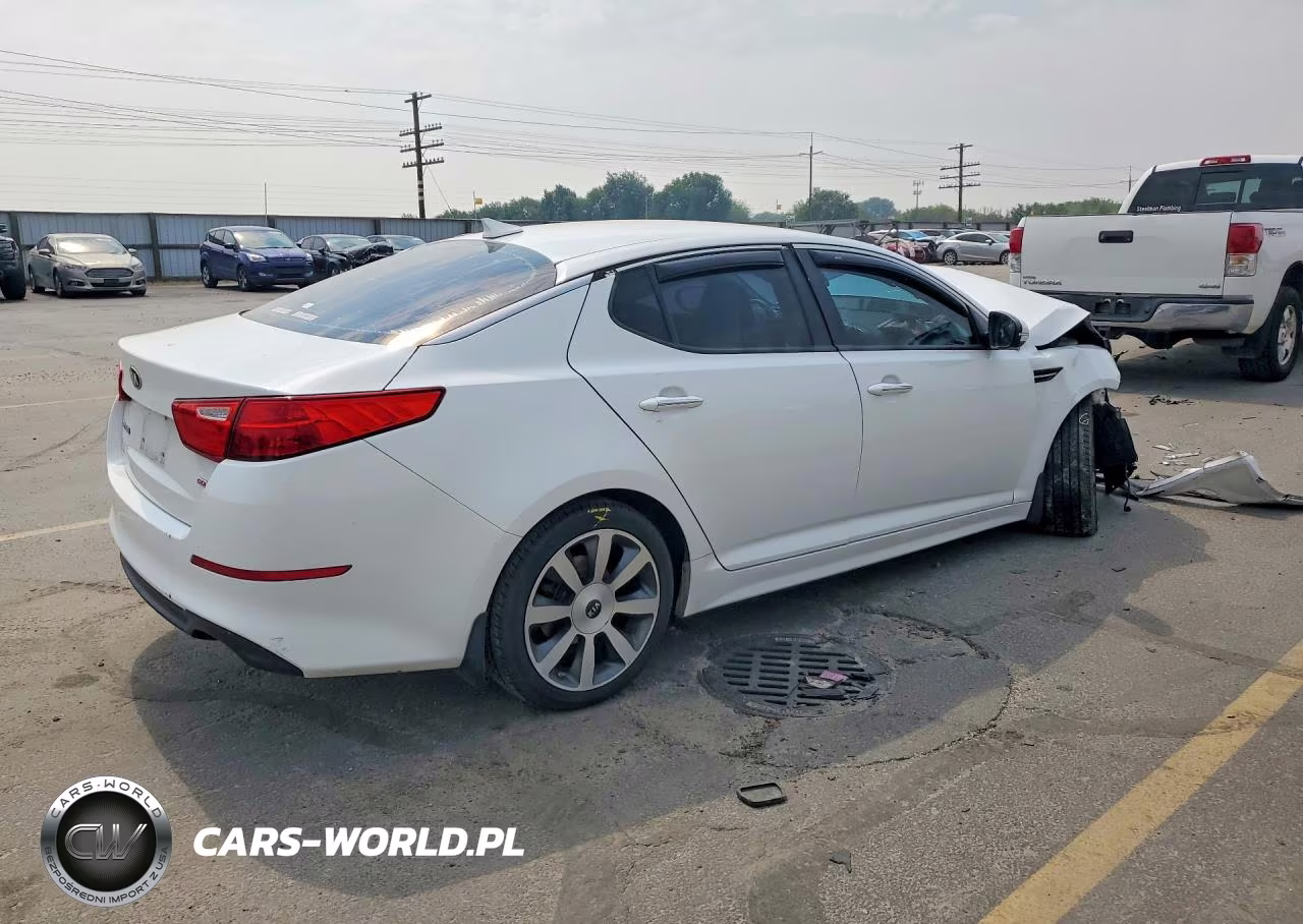 2015 Kia Optima Lx VIN:5XXGM4A71FG418046 - 3